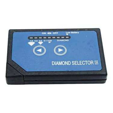 Imagem de Testador de precisão com alertas de LED e som, dispositivo de teste de pedra preciosa portátil alimentado por bateria para especialistas em joias e colecionadores