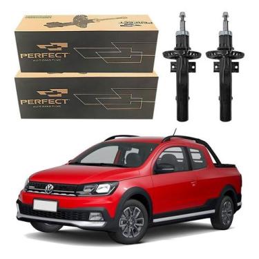 Imagem de Par Amortecedor Dianteiro Saveiro Cross 1.6 2018 A 2021 - Perfect