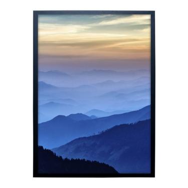 Imagem de Quadro Natural Horizonte II com Vidro Colorido 50x70 cm