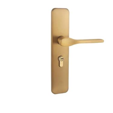 Imagem de Fechadura silenciosa da maçaneta da porta do quarto interno (Golden Silent Lock)