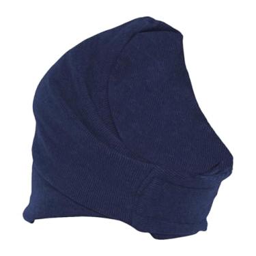 Imagem de IEUDNS Protetores de Orelha com Capuz para Cães, Resistentes e Macios, para Banho, e Secagem, Azul Escuro