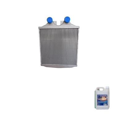 Imagem de Kit Radiador Ar Intercooler MB1620/1622/1723 Aditivo Radiador Radiex Verde 5L