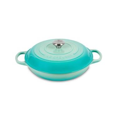 Imagem de Caçarola Buffet Signature 30 cm Cool Mint Le Creuset Caçarola Buffet com Pegador Aço In...