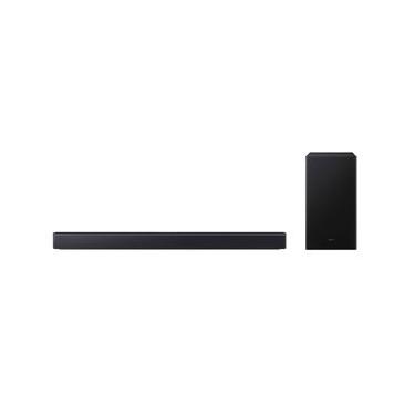 Imagem de Soundbar Samsung HW-B450F, com 2.1 Canais, 300W, Bluetooth, Subwoofer sem fio e Dolby Audio