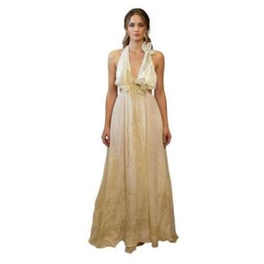 Imagem de Vestido Longo Farm Rio Mar de Ondas-Feminino