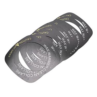 Imagem de AYNEFY Colar Mais Quente de Cera, Anel Protetor de Papel para Aquecimento de Cera, Evita Gotejamento e Bagunça para Uso Profissional e Doméstico