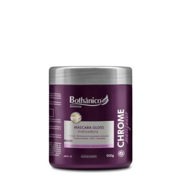 Imagem de Máscara Chrome Matizadora 500gr - Vegana, Cabelos Loiros, Brancos, Grisalhos e Descoloridos | Bothânico Hair Cosméticos