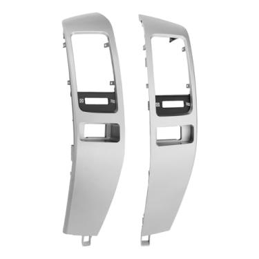 Imagem de Entrada de ar A/C do painel central, compatível com Lexus GX470 2003-2009, Toyota Prado 120 Land Cruiser, moldura de inserção de tomada do painel de acabamento, substitui # 55474-60040, 55475-60040