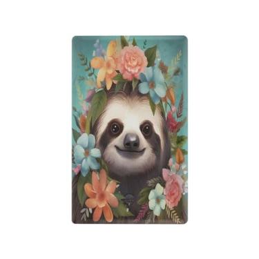 Imagem de Wassud Placa de cobertura de interruptor de luz, capas de tomadas duplas, placa de parede, preguiça fofa (10) decoração de casa, sala de estar, quarto, decoração