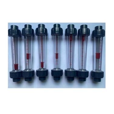 Imagem de Medidor De Vazão De Líquido Curto DN15 De 1/2", Conexão De PVC De 200 Mm De Comprimento, Resistência À Temperatura De 0 A 60 °C, 1 Peça(40-400L)