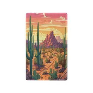 Imagem de Wassud Placa de cobertura de interruptor de luz de cacto e arbustos, 1 capa de tomada em branco placa de parede decorativa decoração de casa sala de estar quarto