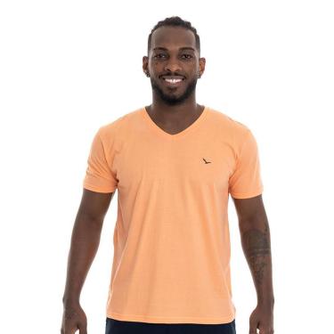 Imagem de Camiseta Masculina Gola V 100% Algodão Yacht Master 110001B-Masculino