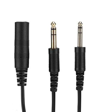 Imagem de Akozon Adaptador de Fone de Ouvido de Aviação Universal para Helicóptero H-GA para David Clark - Conecta U174U a Plugues Duplos GA - Ideal para Pilotos Em Transição entre Helicópteros e