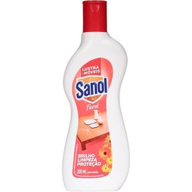 Imagem de Sanol Lustra Móveis Brilho Prático Floral 200 Ml Vermelho