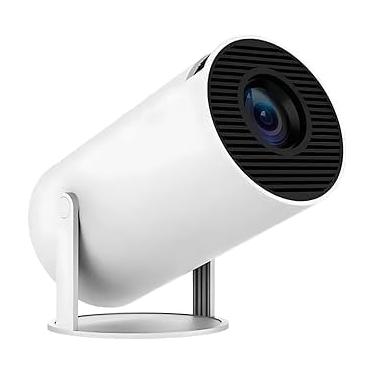 Imagem de Mini Projetor Portátil WiFi 6 Bluetooth 5.0, Android 11, 4K 1080P Full HD, 8000 Lumens, LED com Auto Correção Trapezoidal, Rotação 180°, para Projeções Cinemáticas