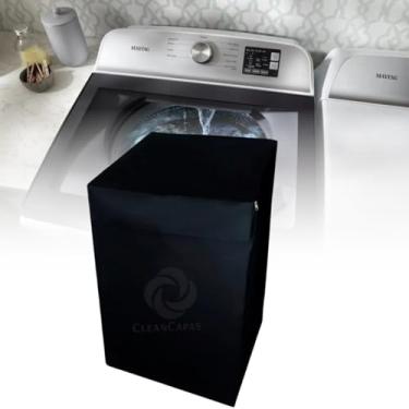 Imagem de CAPA PARA MÁQUINA DE LAVAR BRASTEMP 15KG BWK IMPERMEÁVEL (PRETO)