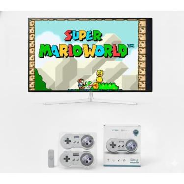 Imagem de Game Stick Embutido 4700 Jogos 2.4G Controlador Sem Fio HD Mini Console Retrô SF900 Gamestick Clássico HD - YODHE