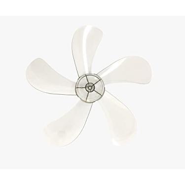 Imagem de Lâminas de ventilador de chão, ventilador elétrico montado na parede com 5 folhas, 40 cm adequado para montagem de ventilador doméstico (400 mm)