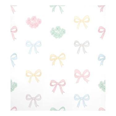 Imagem de Blueangle Capa de ímã de lava-louças em forma de laço dos namorados, decoração da capa frontal da máquina de lavar louça, adesivos de eletrodomésticos, adesivos de eletrodomésticos, 58 cm C x 66 cm