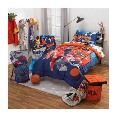 Imagem de Space Jam Jogo de cama e edredom duplo com cobertor