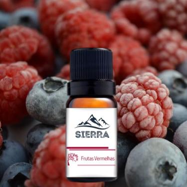 Imagem de Essência para Difusor Elétrico Aromatizador e Umidificador de Ar Hidrossolúvel Aromaterapia Óleo Essencial 10ml (Frutas Vermelhas)