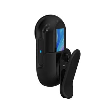 Imagem de Câmera Esportiva A100 de Polegar Magnética HD 1080P Filmadora Portátil para Esportes Cavalgar com Ângulo Largo 150 Graus Suporta Reprodução Fotos e Vídeos Leve Atividades