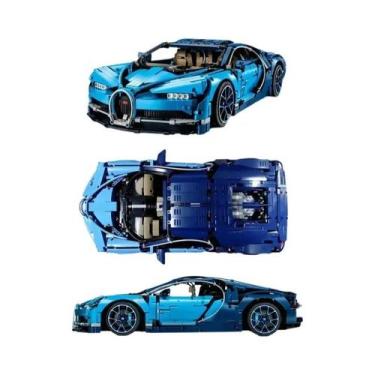 Imagem de Blocos De Montar De Carro Esportivo Em Escala 1:8 Para Meninos E Crian