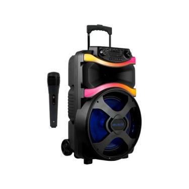 Imagem de Caixa de Som Amplificada Bluetooth Vibe Sound V12 Power 800W USB com M