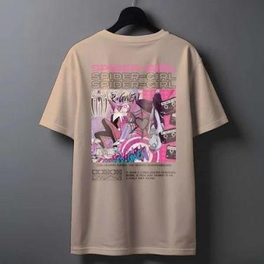 Imagem de Camiseta Casal Aranha - Spider BOY/GIRL T-Shrit 100% Algodão - loja di