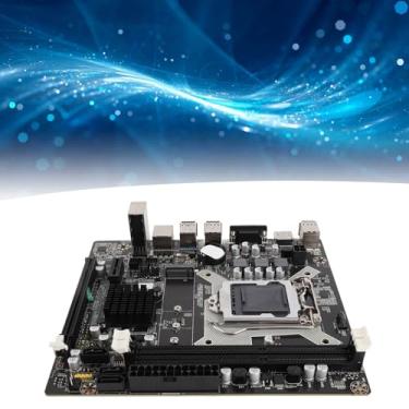 Imagem de Placa-mãe de computador, M ATX Dual Channel DDR3 x 2 memória SATA2.0 x 4, série LGA 1150 CPU, PCI Express 16Xx1, placa-mãe de resfriamento de jogos para desktop