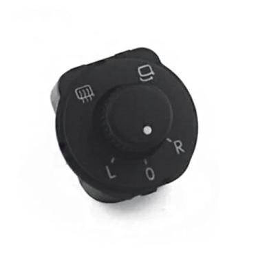 Imagem de Interruptor do espelho retrovisor elétrico para carro, peças do interruptor de controle do espelho retrovisor para Polo 2010 2011 2012 2013 2014 2015 2016 2017 2018 2019