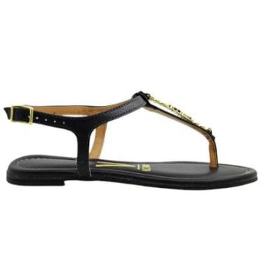 Imagem de Sandália Feminina Rasteira Casual Básica Dia a Dia Passeio Trabalho Conforto Vizzano 6371.386-Feminino