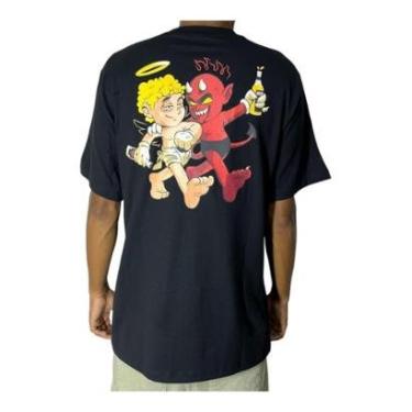 Imagem de Camiseta Oversized Vextor Angel And Devil-Masculino