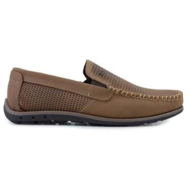 Imagem de Mocassim Masculino Pegada Marrom Mascavo - 141606-Masculino
