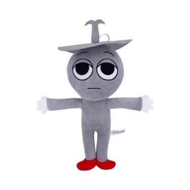 Imagem de Boneco De Pelúcia Infantil Sprunki, Brinquedo De Jogo, Almofada, Prese