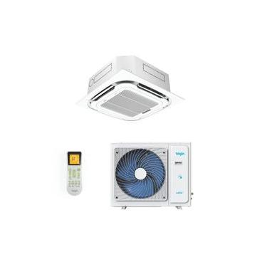 Imagem de Ar Condicionado Split Cassete Inverter Elgin Plus 4 Vias 18000 BTUs Frio KDFC18C2NACA - 220V