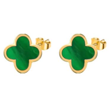 Imagem de LaBling Brincos femininos | Brincos femininos | Presente adorável - Corrente pendurada branca