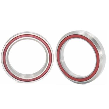 Imagem de XMGKMN MH-P08H7 Rolamentos de fone de ouvido de bicicleta 30,15 * 41,8 * 7 mm 45/45 graus (2 peças) rolamento de bicicleta de contato angular estrada 845H7