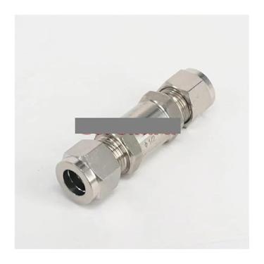 Imagem de Válvula de retenção unidirecional de aço inoxidável 304 com tubo OD de 3/20.3 cm, válvula de compressão sem retorno em linha