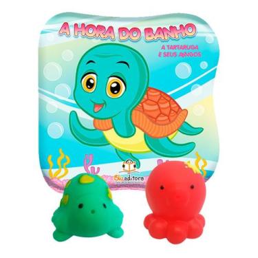 Imagem de Livro - A hora do banho: A tartaruga e seus amigos