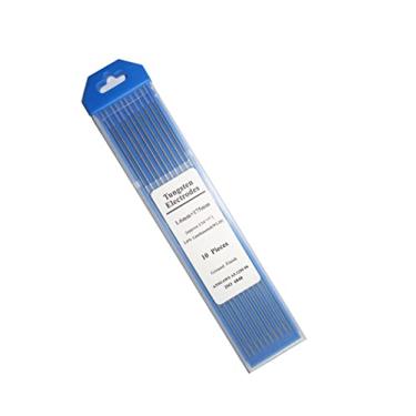 Imagem de Eletrodo de tungstênio de soldagem TIG 2% lantanado 1/40.6 cm x 17.8 cm (azul celeste, LANTANUM-TUNGSTEN ELECTRODE WLa) pacote com 10