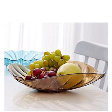 Imagem de Tigelas decorativas, fruteira, bandeja retangular, borda, elegante, prato de sobremesa, festa, sala de estar, mesa de jantar, bandeja de armazenamento de cozinha, tigela de frutas para balcão de