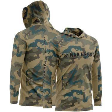 Imagem de Camiseta X Protection Sublimada Masculina Camuflada  Mar Negro-Masculino