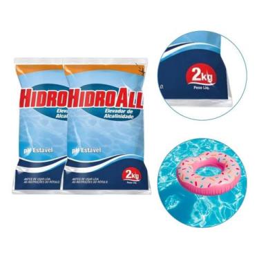 Imagem de Kit 2 Elevador De Alcalinidade Alcalinizante Ph Estavel 2kg - HidroAll