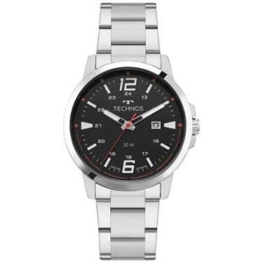 Imagem de Relógio Technos Masculino Racer Basico Prata - 2115UCM/1P-Masculino