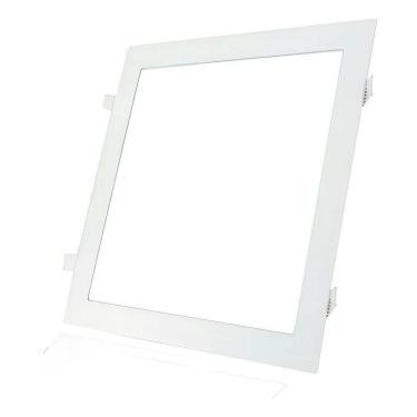 Imagem de Painel Plafon Led Embutir 24W 30X30Cm Quadrado Bivolt 4100K