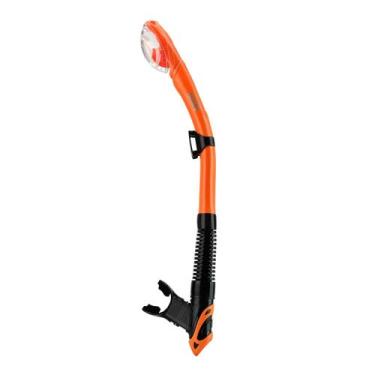 Imagem de Snorkel seco Aegend Orange Easy-Breath Free Diving Adult