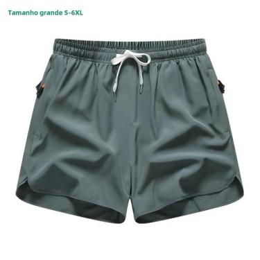 Imagem de Shorts De Corrida Masculinos 3/4 Respiráveis, De Secagem Rápida, Absor