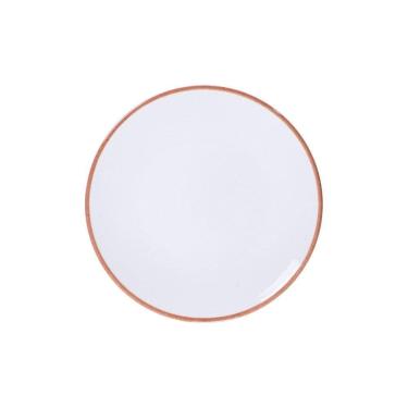 Imagem de Prato Sobremesa Tramontina Jeri Mocha Em Porcelana 23 Cm Tramontina