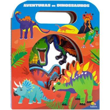 Imagem de Livro - Janelinhas Divertidas: Aventuras de Dinossauros